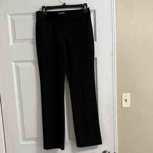 Express Editor Black Pants- 0 Short